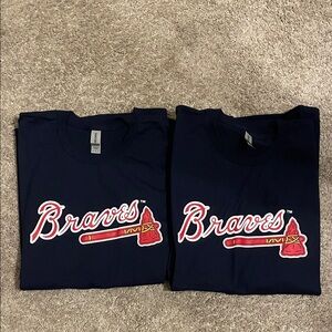 NWT Lot of 2 XL Braves T-Shirt